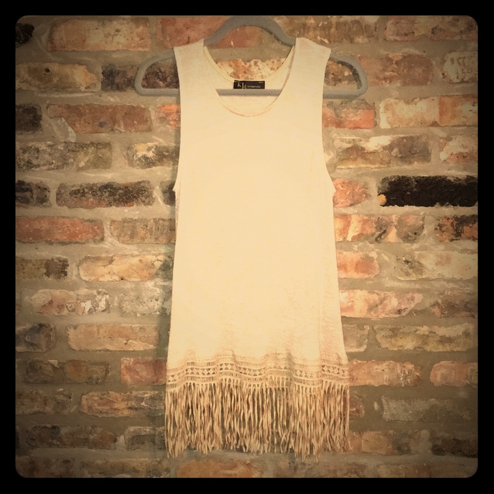 KLd fringe tunic